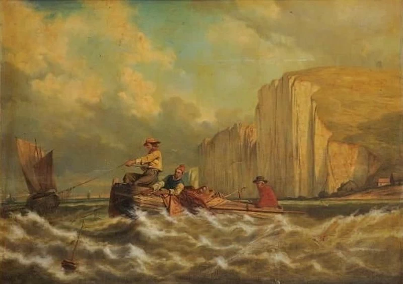Pesca vicino alle scogliere